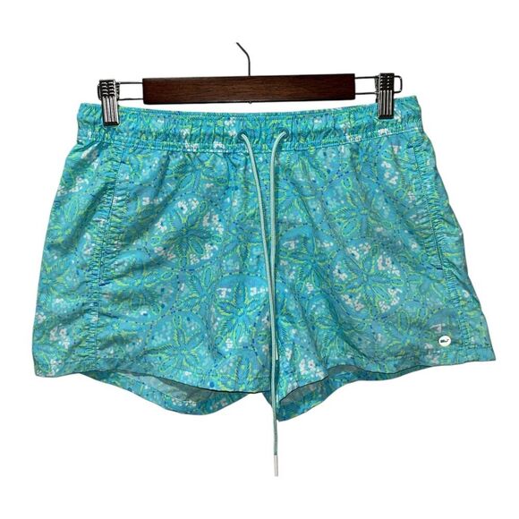 Vineyard Vines Performance Nylon Athletic Women's Shorts Size XXS Tropical - Picture 1 of 10